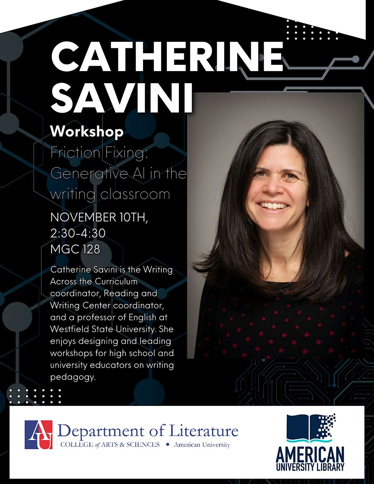 Catherine Savini Workshop, 10 November | Event in Washington | AllEvents