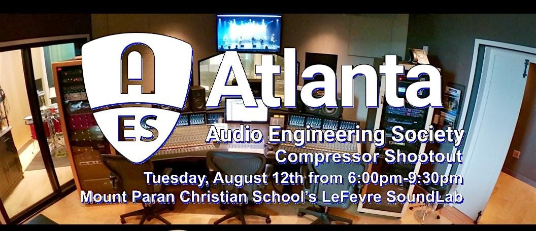 AES ATL Presents: Compressor Shootout, 12 August | Event in Kennesaw | AllEvents