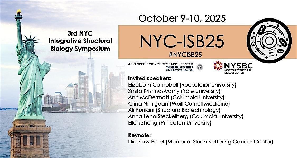 NYC-Integrative Structural Biology Symposium 2025(NYC-ISB25), 9 October | Event in New York | AllEvents