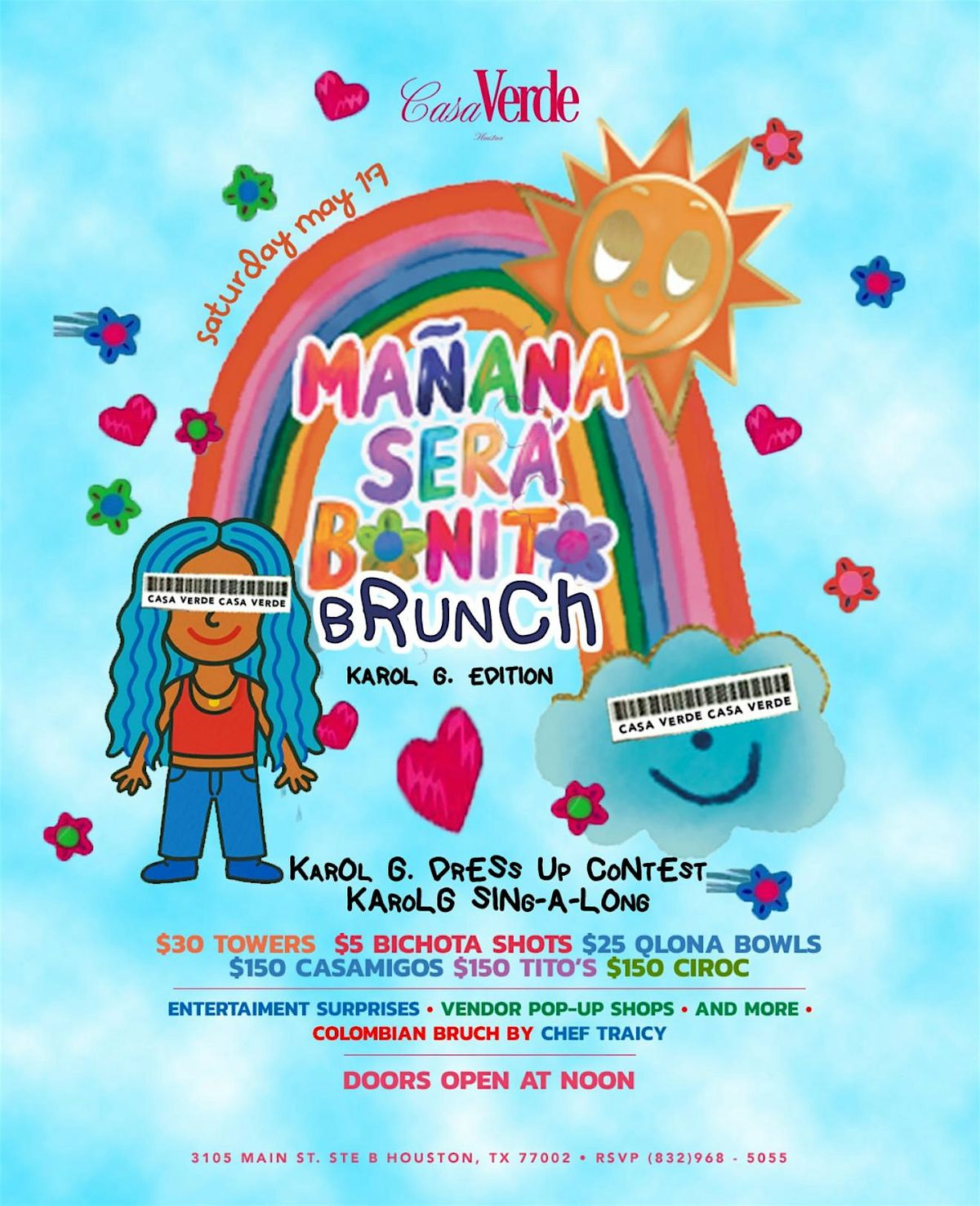 MAÑANA SERA BONITO- A KAROL G THEMED BRUNCH, 21 June | Event in Houston | AllEvents