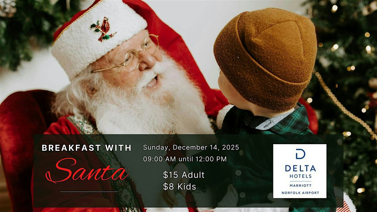 Delta Hotels: Breakfast with Santa, 14 December | Event in Norfolk | AllEvents