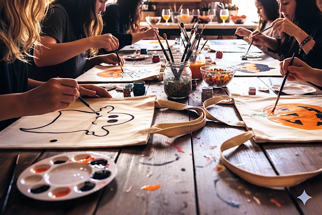 Halloween Tote Bag Painting Workshop, 23 October | Event in Calgary | AllEvents