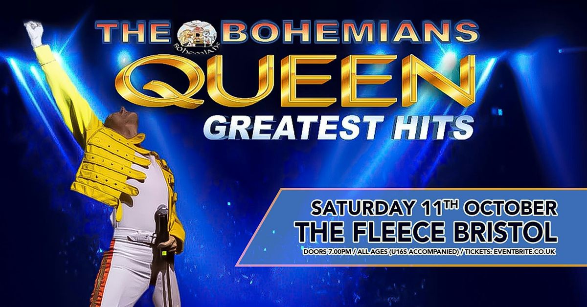The Bohemians - A Tribute To Queen, 11 October | Event in Bristol | AllEvents