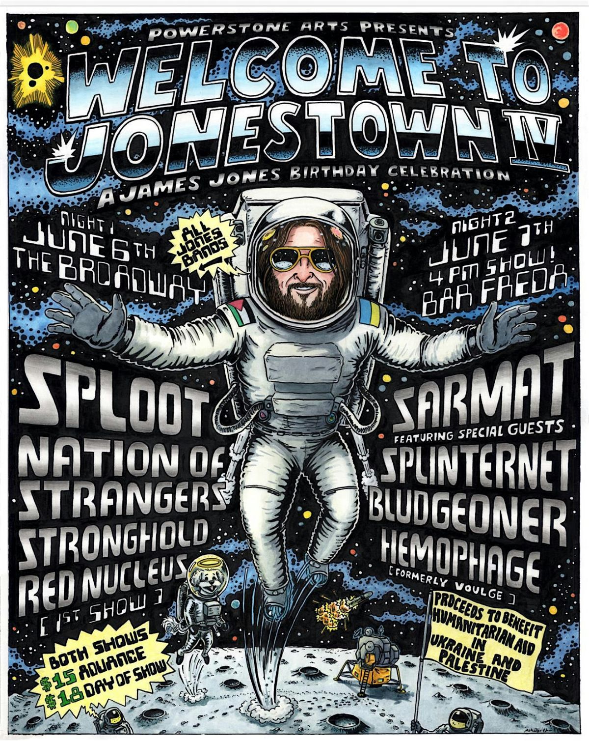 Sploot w/ Nation of Strangers, Stronghold + Red Nucleus, 6 June | Event in Brooklyn | AllEvents