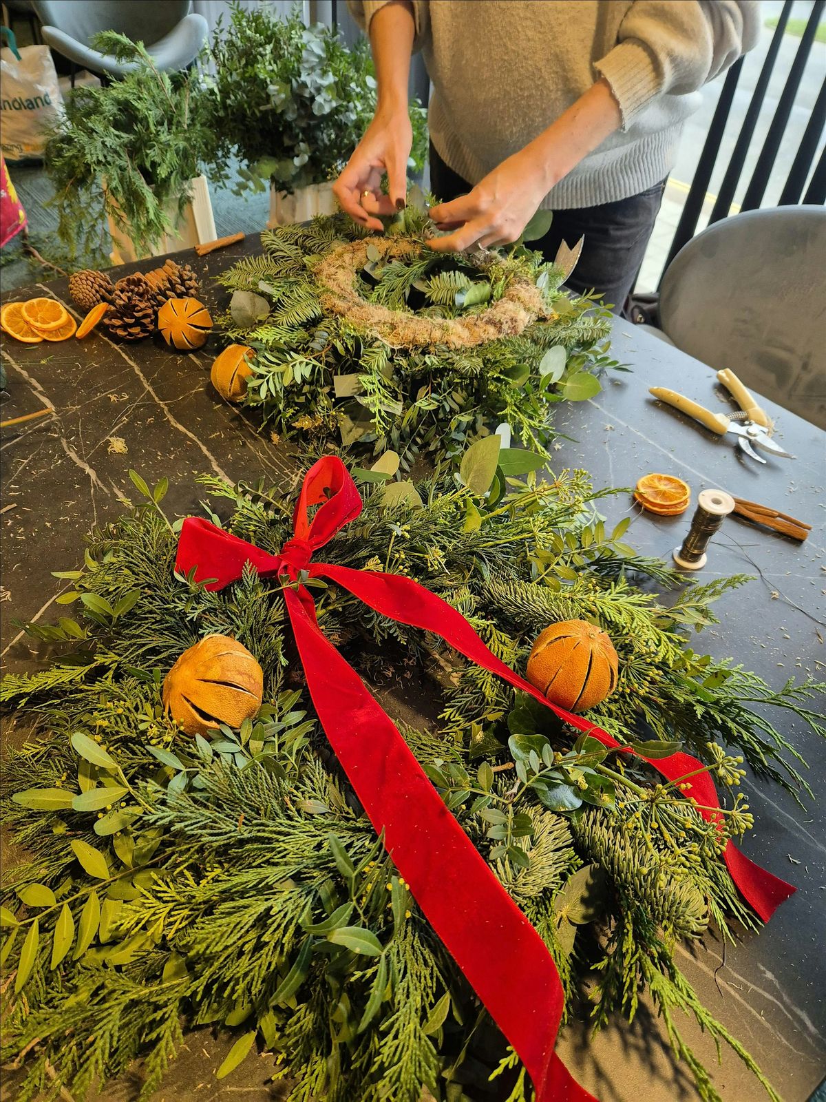 Christmas wreath workshop, 27 November | Event in Ormskirk | AllEvents