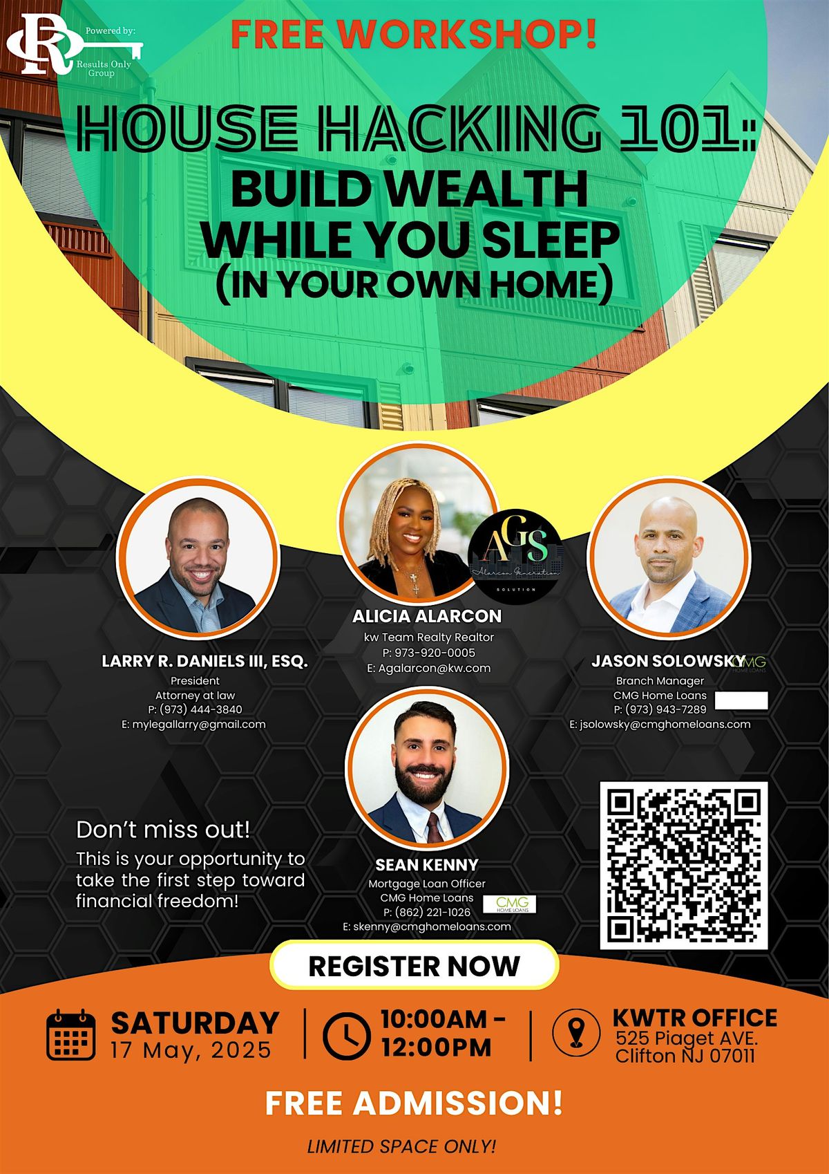 House Hacking 101: Build Wealth While You Sleep, 17 May | Event in Clifton | AllEvents