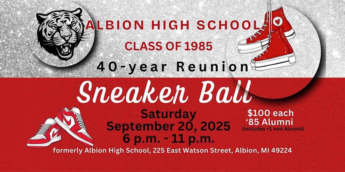 40-year Reunion, 20 September | Event in Albion | AllEvents