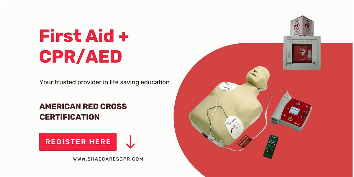 First Aid and CPR/AED Certification Course, 9 August | Event in Lynn Haven | AllEvents