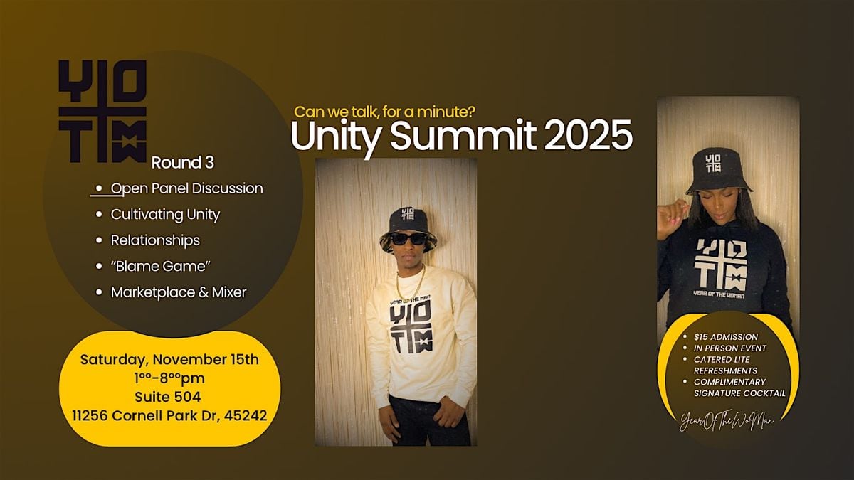 YOTWoMan Unity Summit 2025 - Round 3, 15 November | Event in Cincinnati | AllEvents