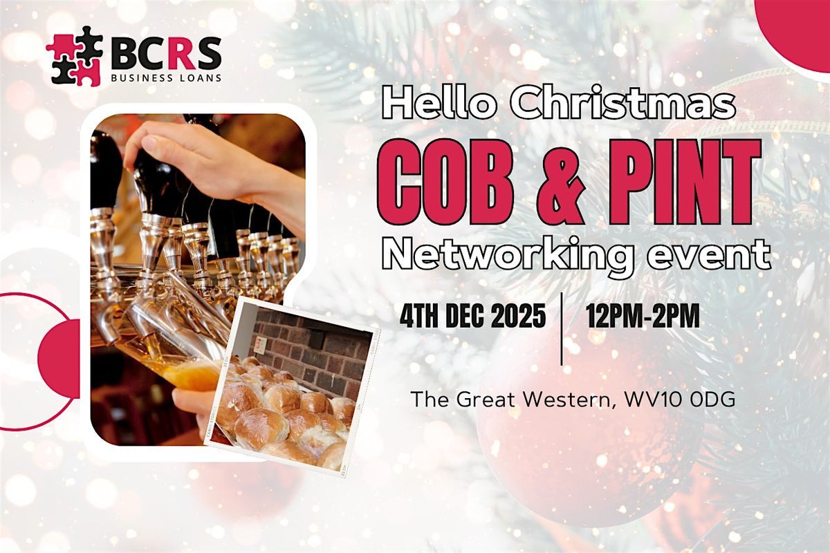 BCRS's Christmas Cob & Pint Event, 4 December | Event in Wolverhampton | AllEvents