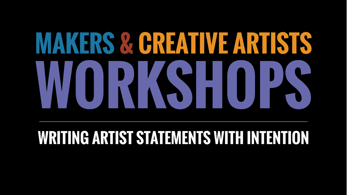 Makers & Creative Artists Workshops | Writing Artist Statements, 15 November | Event in Oregon City | AllEvents