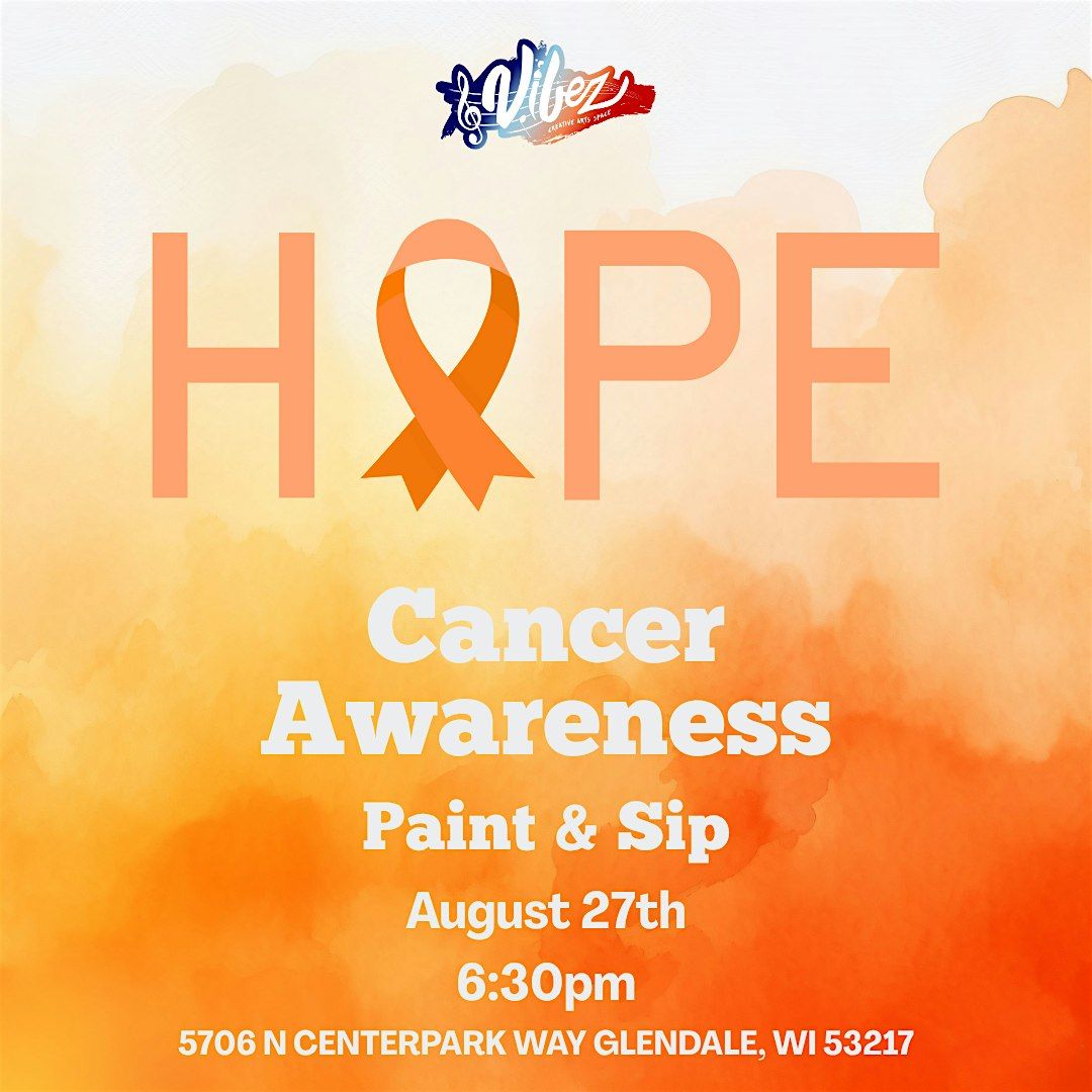 Cancer Awareness Paint and Sip, 27 August | Event in Glendale | AllEvents