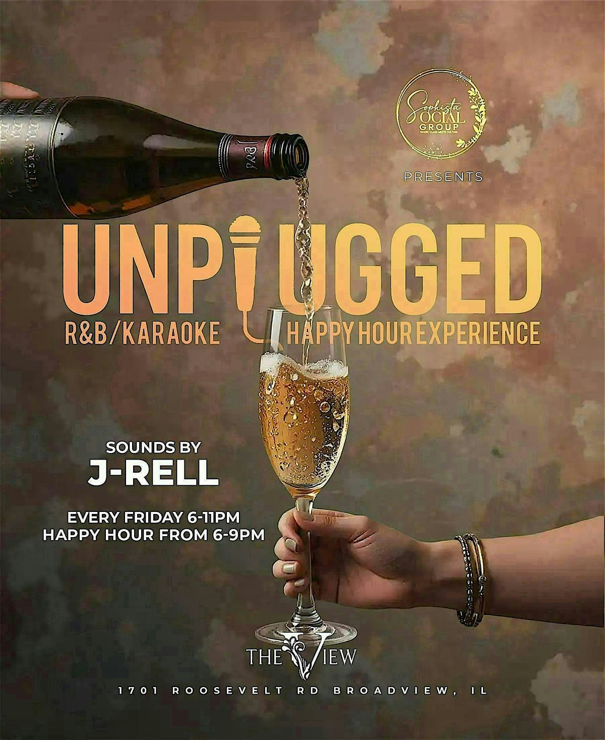Unplugged: An R&B/Karaoke Happy Hour Experience | Event in Broadview | AllEvents