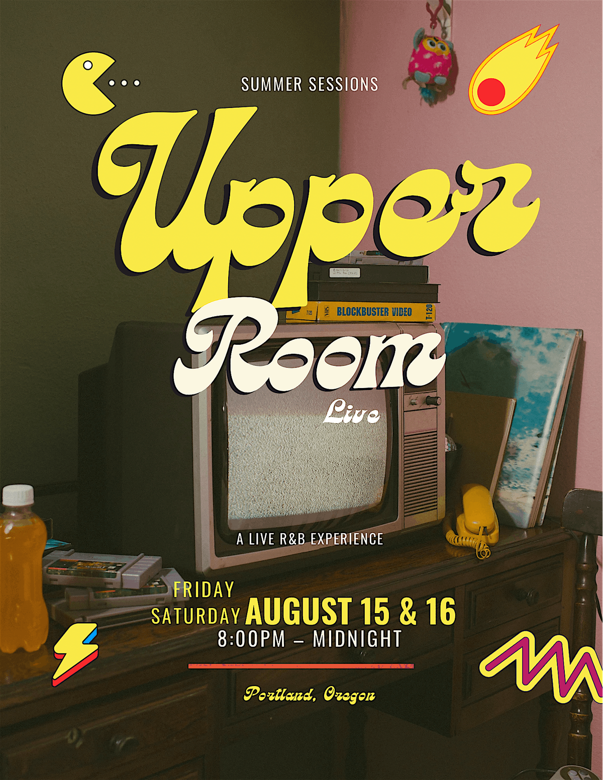 Upper Room Live - "Summer Sessions"  Saturday Night, 16 August | Event in Portland | AllEvents