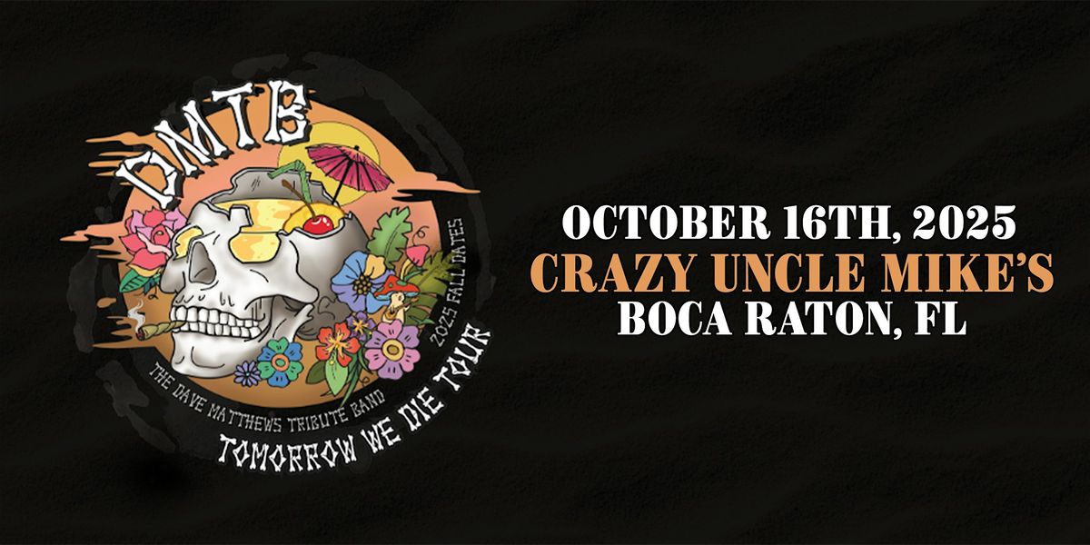 The Dave Matthews Tribute Band, 16 October | Event in Boca Raton | AllEvents