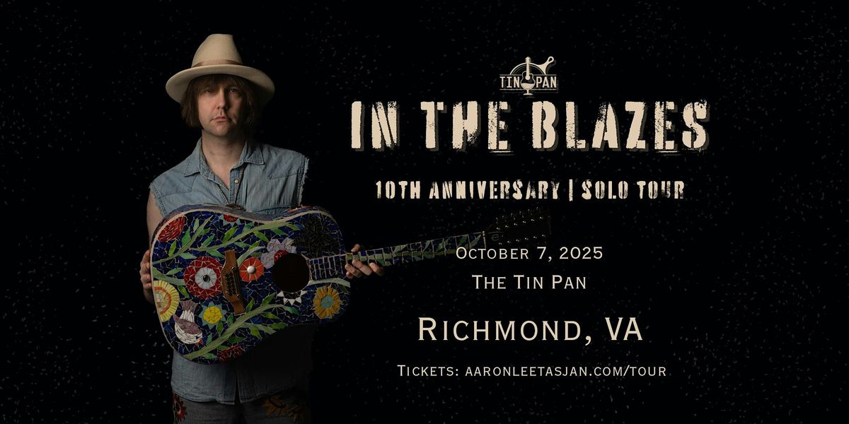 Aaron Lee Tasjan - In The Blazes: 10th Anniversary Solo Tour, 7 October | Event in Richmond | AllEvents