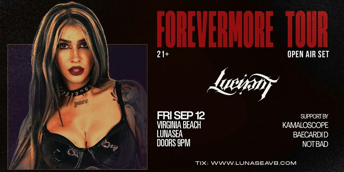 LUCI: Forevermore Tour in Virginia Beach!, 12 September | Event in Virginia Beach | AllEvents