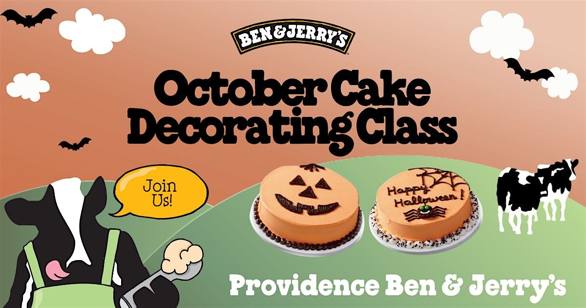 Halloween Cake Decorating Class at Providence Ben & Jerry's, 13 October | Event in Providence | AllEvents