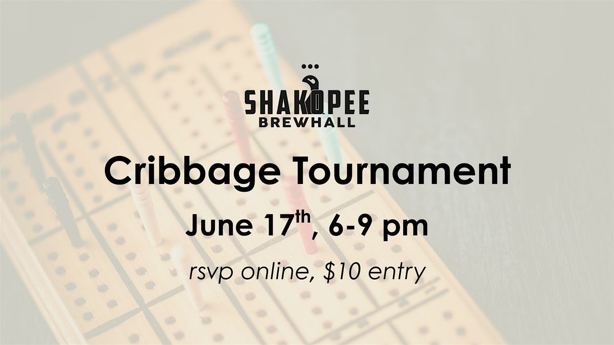 Cribbage Tournament at Shakopee BrewHall, 17 June | Event in Shakopee | AllEvents