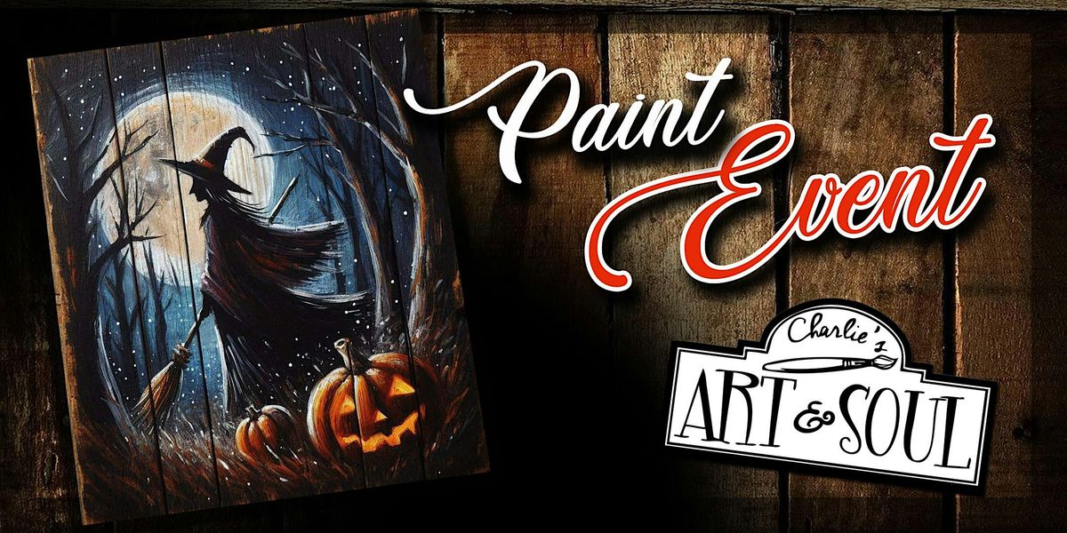 Moon Witch on Wood Paint Event @ Devil's Due Distillery, 21 September | Event in Kearneysville | AllEvents