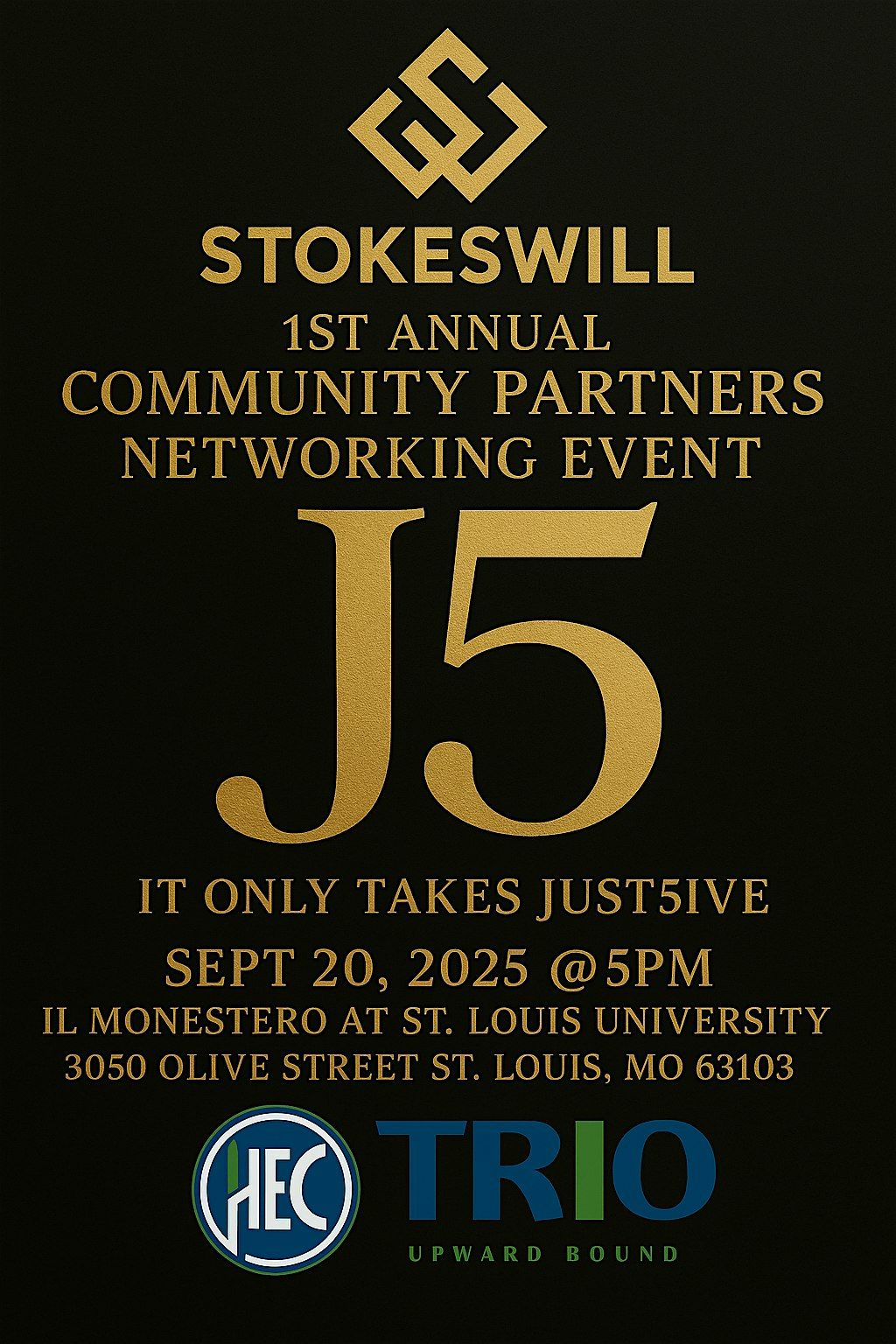 1st Annual StokesWill Community Partners Event, 20 September | Event in St. Louis | AllEvents