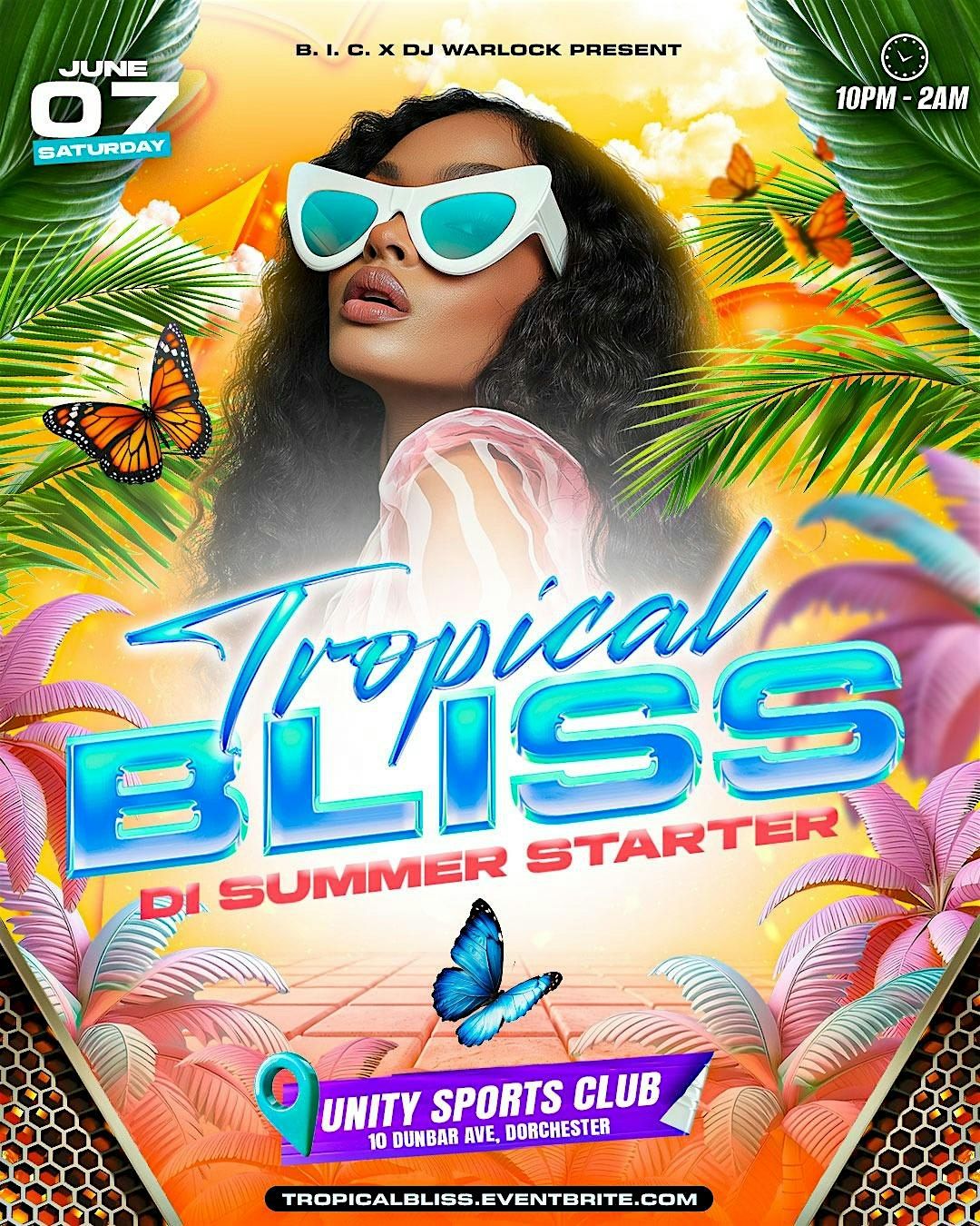Tropical Bliss Di Summer Starter, 7 June | Event in Boston | AllEvents