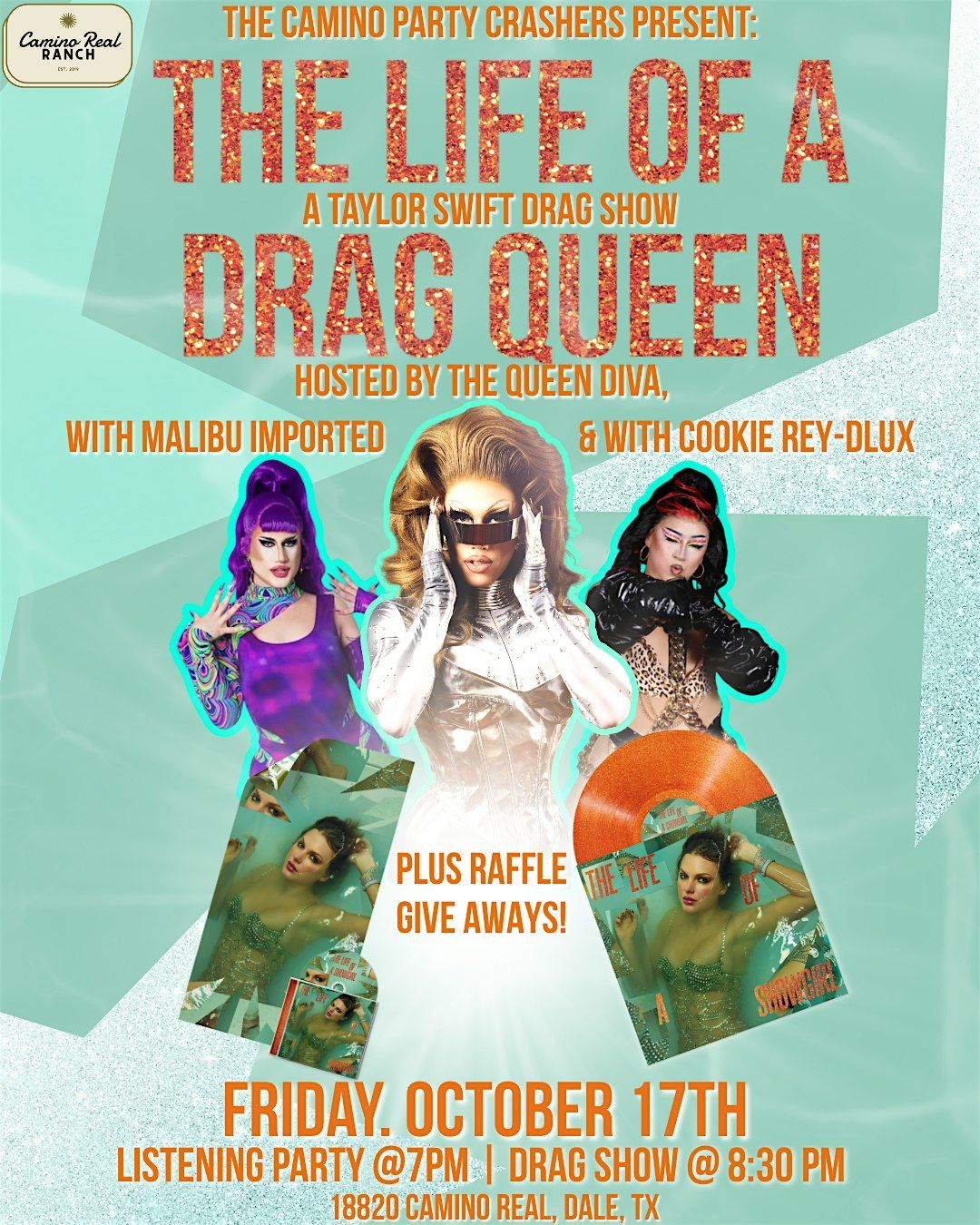 The Life of a Drag Queen: A Taylor Swift Drag Show, 17 October | Event in Dale | AllEvents