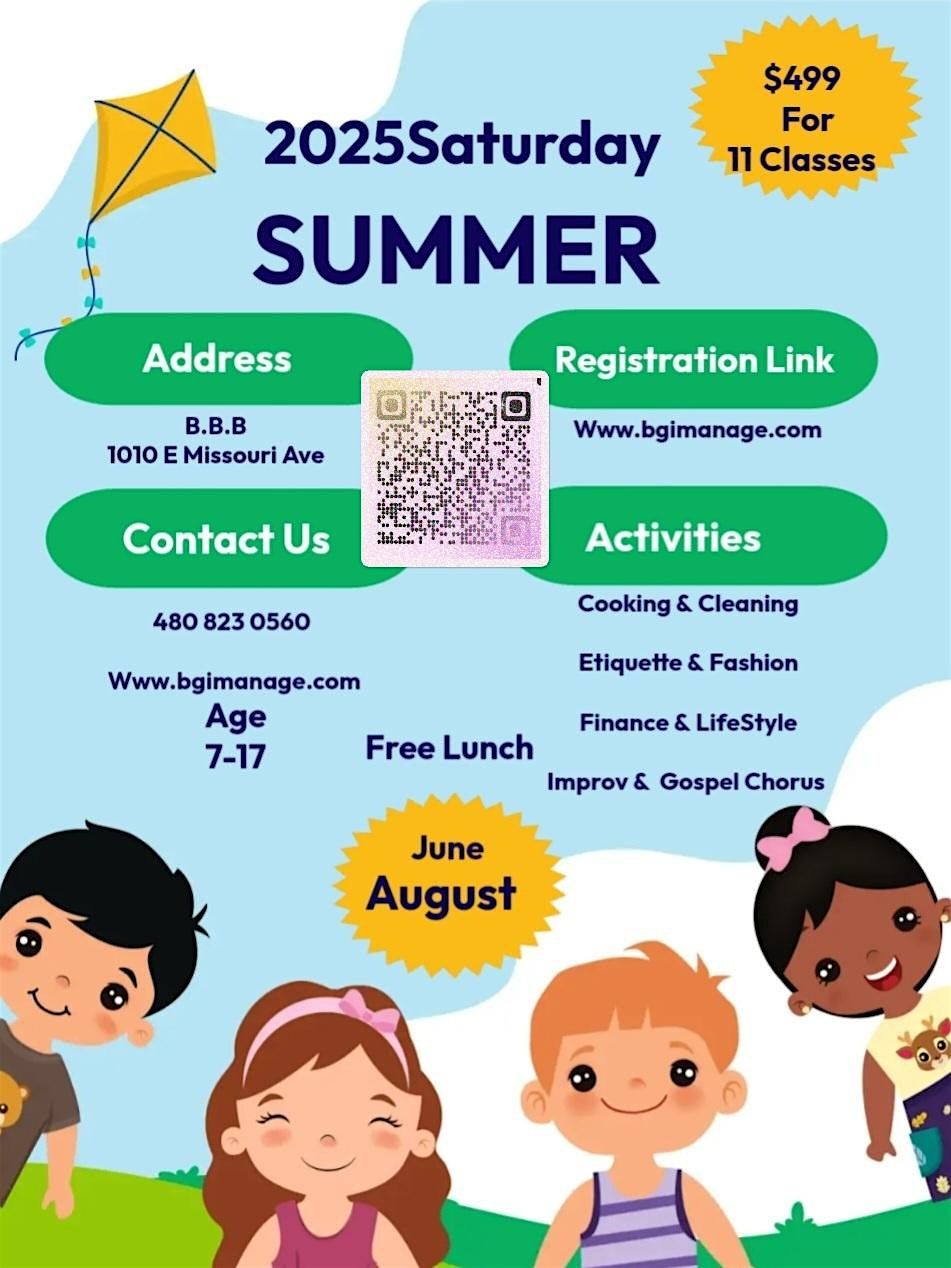 2025 Saturday Summers Program | Event in Phoenix | AllEvents