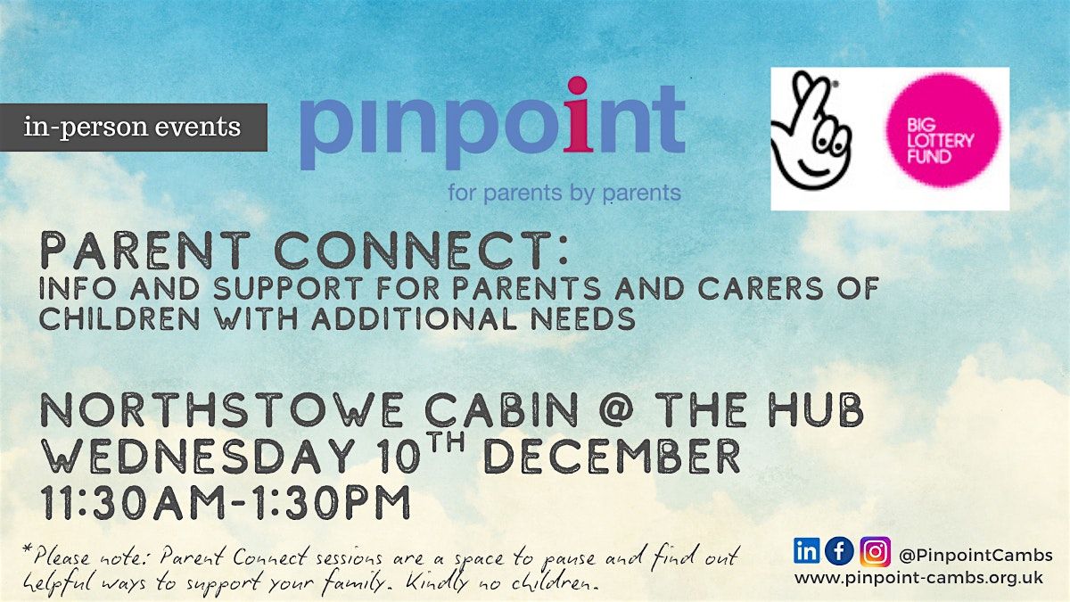 Parent Connect Northstowe, 10 December | Event in Northstowe | AllEvents