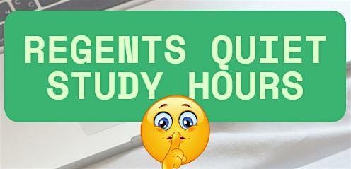 Young Adult - Regents Quiet Study Hours, 12 June | Event in East Hampton | AllEvents