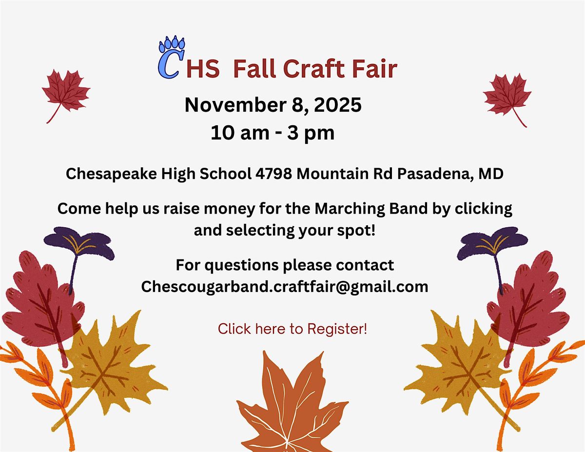 2025  Fall  Craft Fair, 8 November | Event in Pasadena | AllEvents