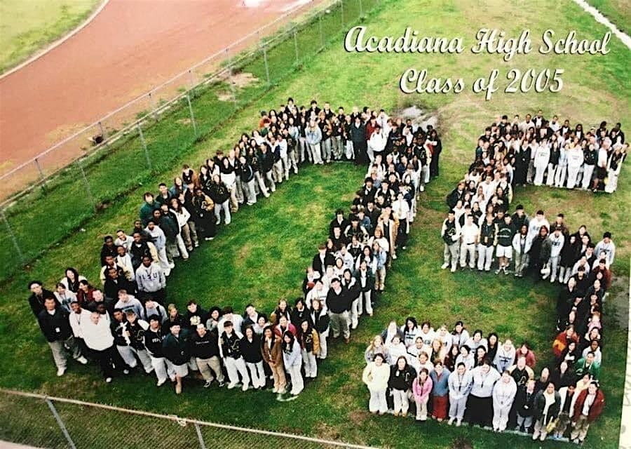 Acadiana Class of 2005: 20 Year Reunion, 11 October | Event in Lafayette | AllEvents