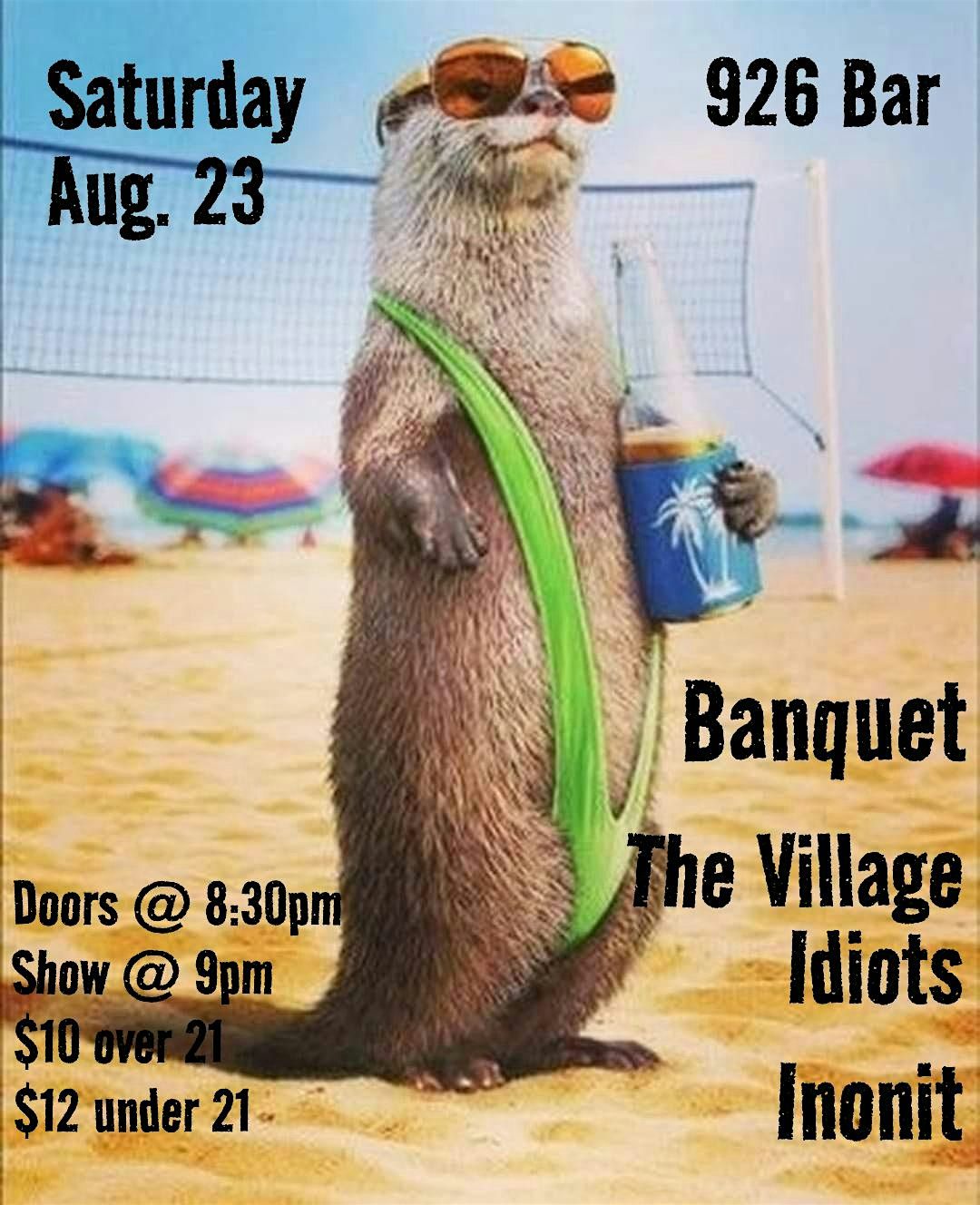 Banquet w/ The Village Idiots, Inonit at 926 Bar, 23 August | Event in Tallahassee | AllEvents