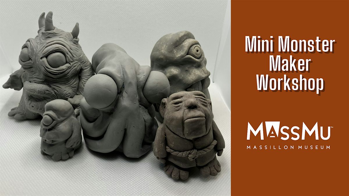 Mini Monster Maker Workshop, 21 September | Event in Massillon | AllEvents