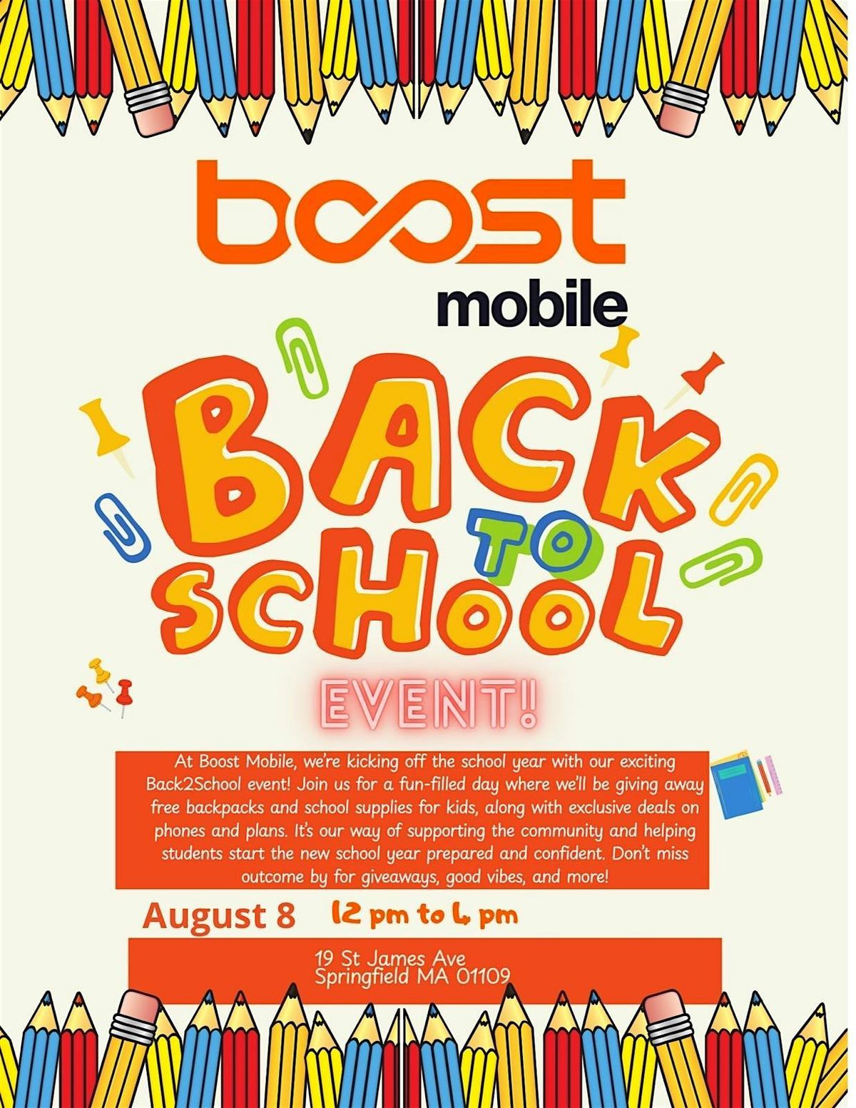 Back To School Boost Event | Event in Springfield | AllEvents