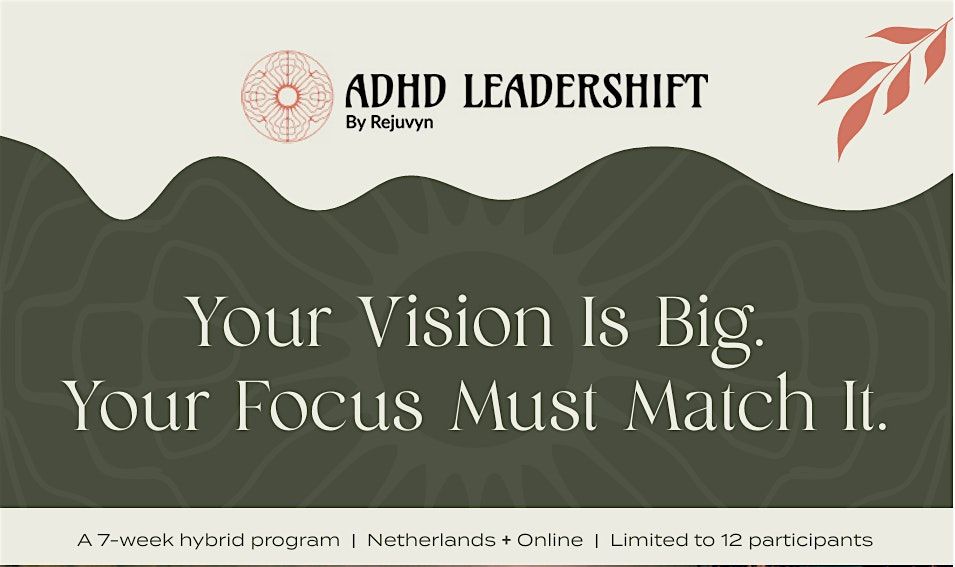 ADHD Leadershift Program, 28 November | Event in Stadskanaal | AllEvents