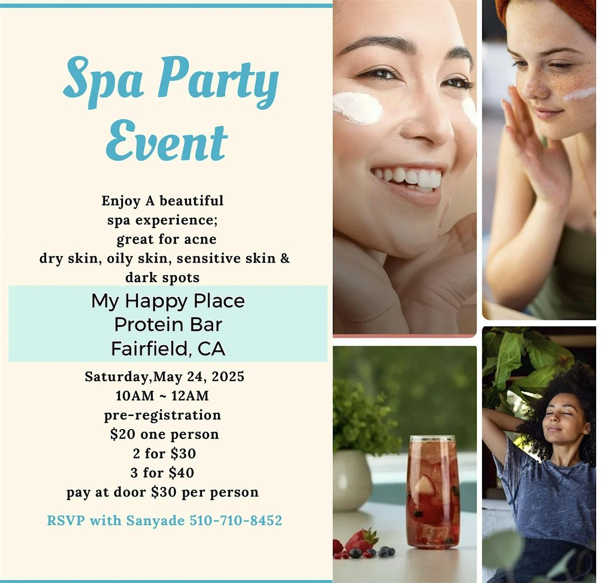 Spa Party Event | Event in Fairfield | AllEvents