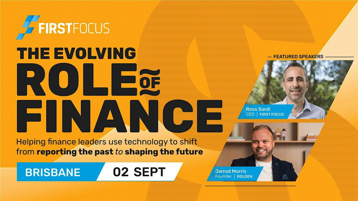 The Evolving Role of Finance: Tech, Strategy & Growth in FY26, 2 September | Event in Spring Hill | AllEvents