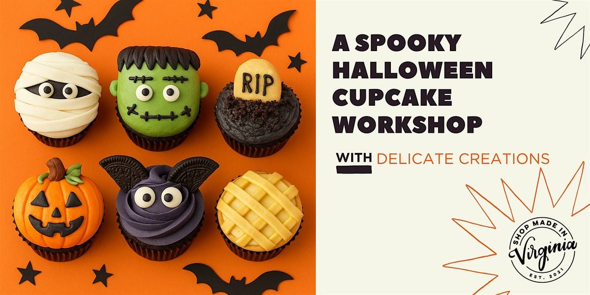 A Spooky Halloween Cupcake Workshop with Delicate Creations, 11 October | Event in Richmond | AllEvents