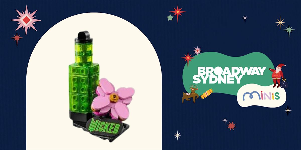 Minis LEGO Workshop: Wicked Elphaba's Bottle and Glinda's Flower, 6 December | Event in Glebe | AllEvents