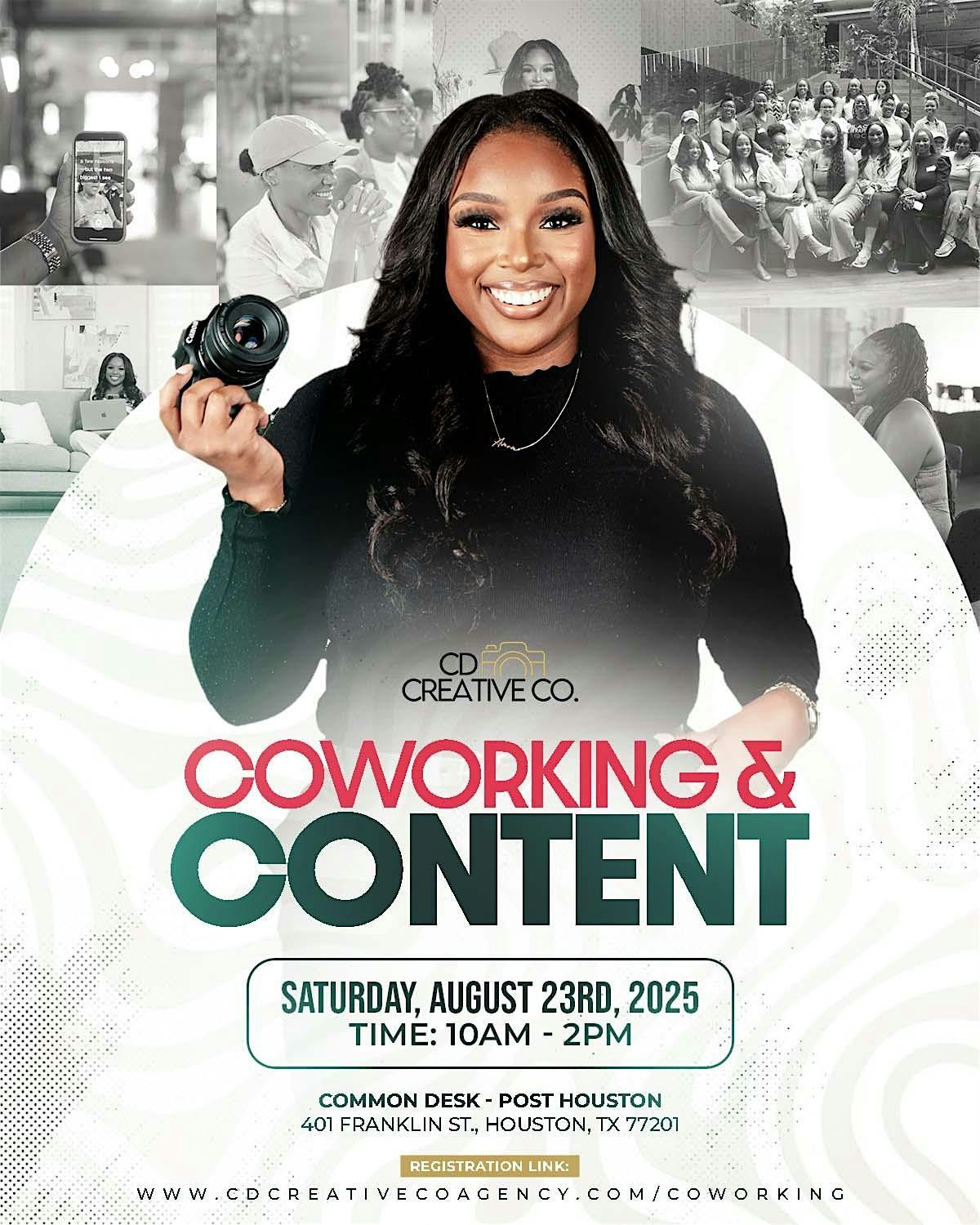 Coworking & Content: A Creative Workday for Entrepreneurs, 23 August | Event in Houston | AllEvents
