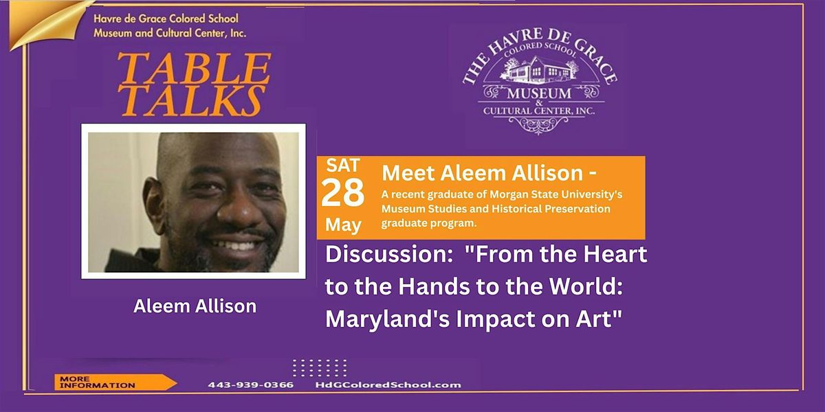 Table Talk, 28 June | Event in Havre de Grace | AllEvents