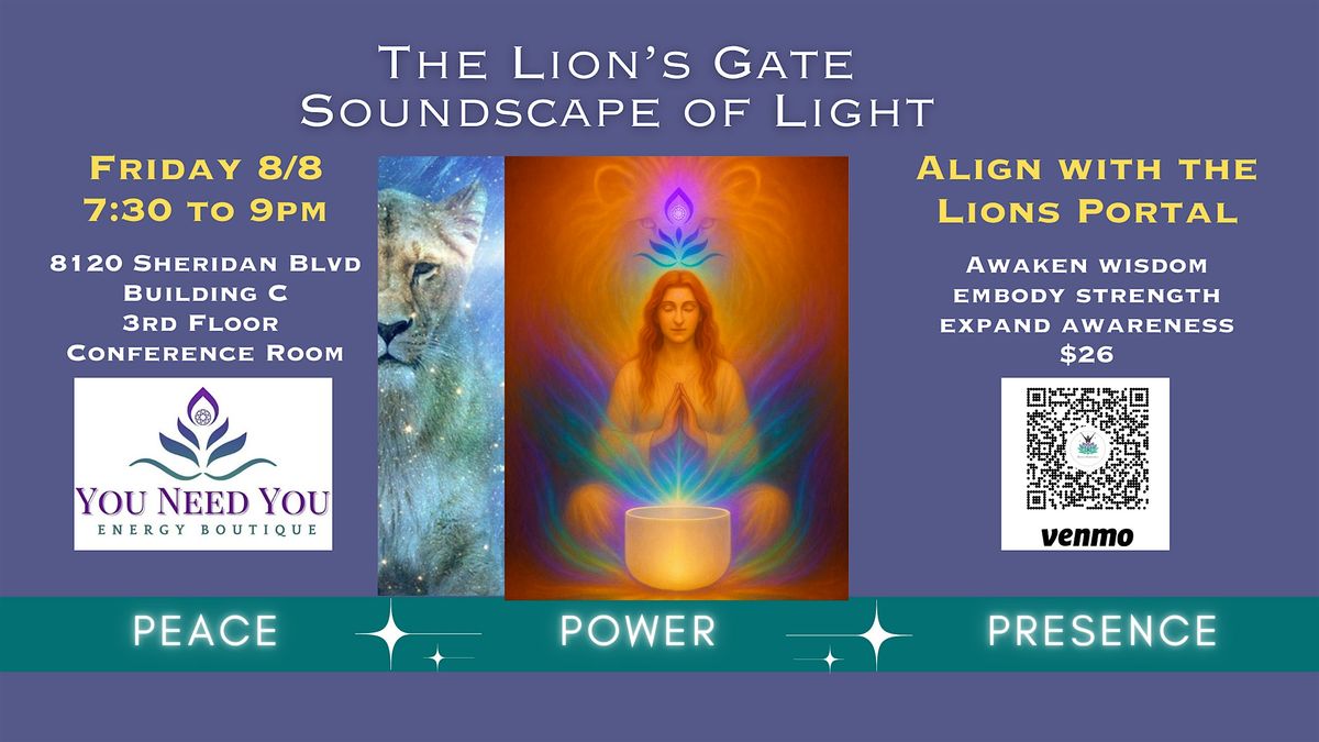 Soundscape of Light-8/8-Lion's Gate, 8 August | Event in Arvada | AllEvents