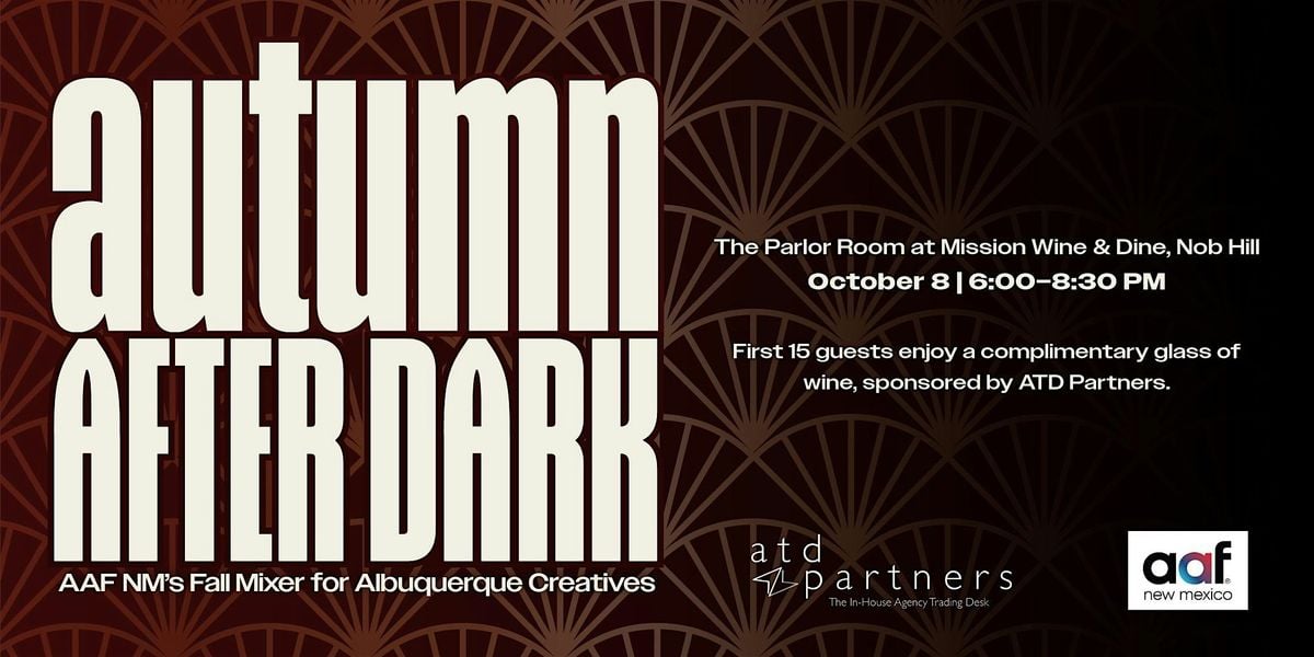 Autumn After Dark: AAFNM Fall Mixer, 8 October | Event in Albuquerque | AllEvents