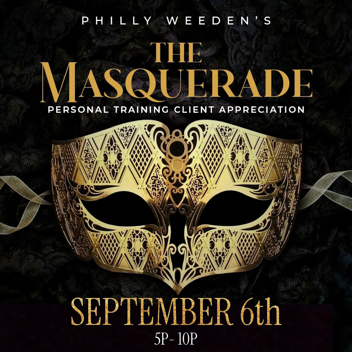 Philly Weeden’s Masquerade Client Appreciation, 6 September | Event in Willoughby Hills | AllEvents