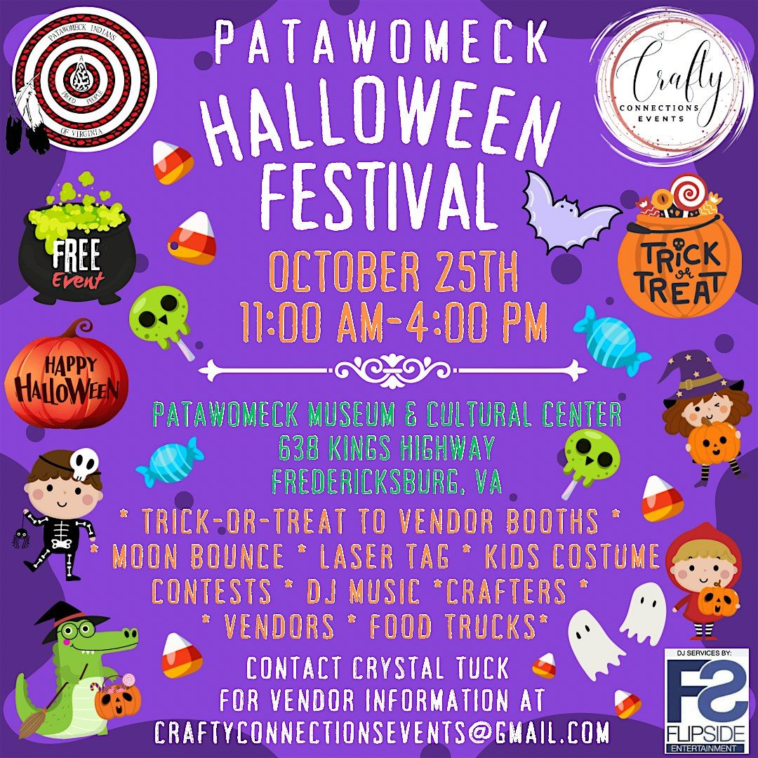 Patawomeck Halloween Festival & Craft Fair, 25 October | Event in Fredericksburg | AllEvents
