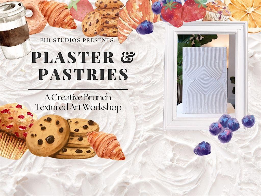 Plaster and Pastries - A Textured Art Workshop, 15 November | Event in Toronto | AllEvents