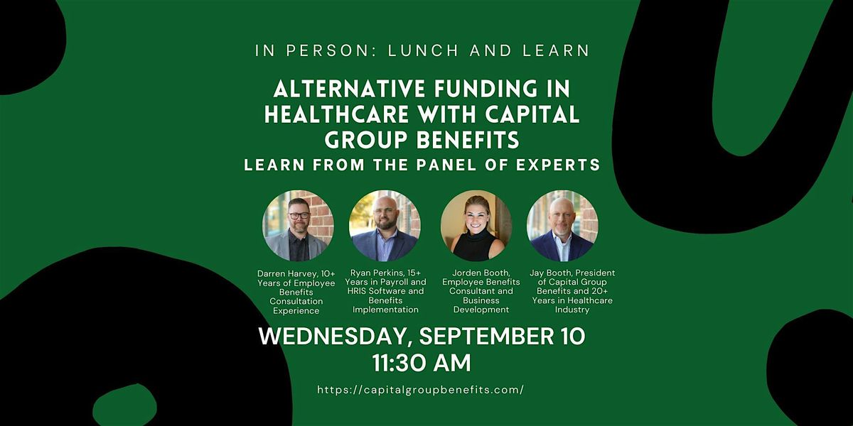 Alternative Funding in Healthcare - Cost Containment and Other Strategies, 10 September | Event in Fairfax