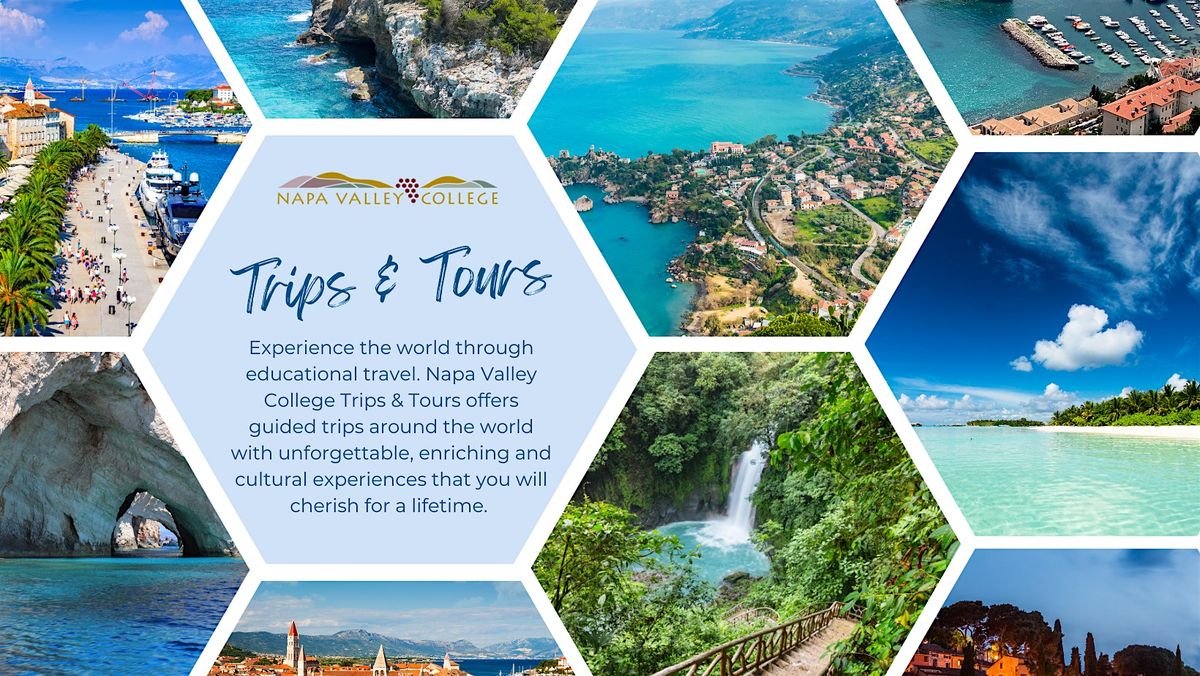 Trips and Tours Spring Travel Show August 28, 2025, 10:30am, 28 August | Event in Napa | AllEvents