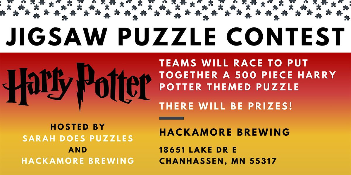HARRY POTTER themed Team  Jigsaw Puzzle Contest at Hackamore- June 2024, 19 June | Event in Chanhassen | AllEvents